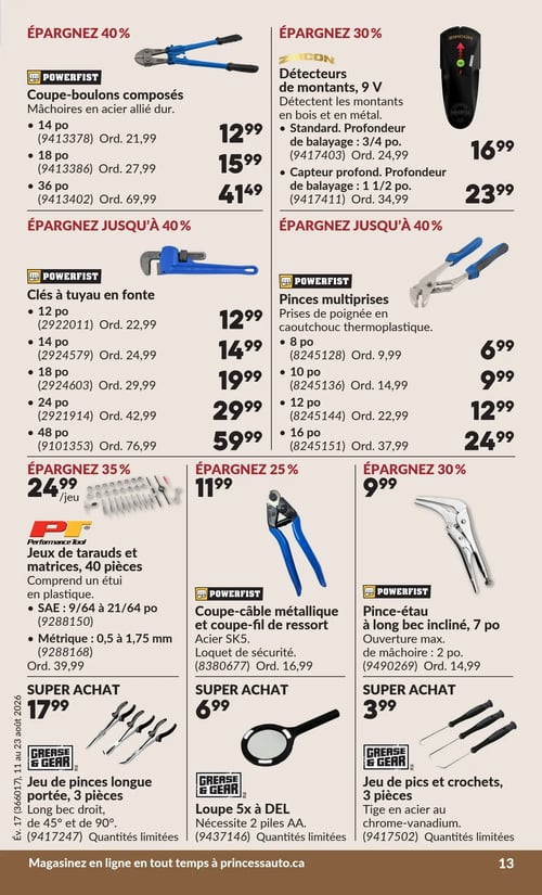 Circulaire Princess Auto - Page 20