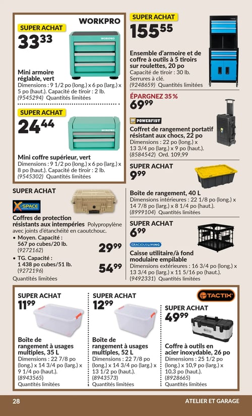 Circulaire Princess Auto - Page 35