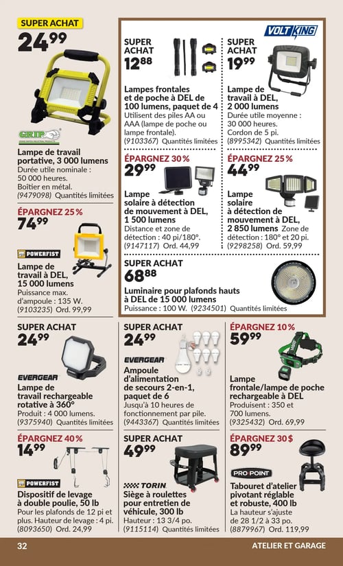 Circulaire Princess Auto - Page 39