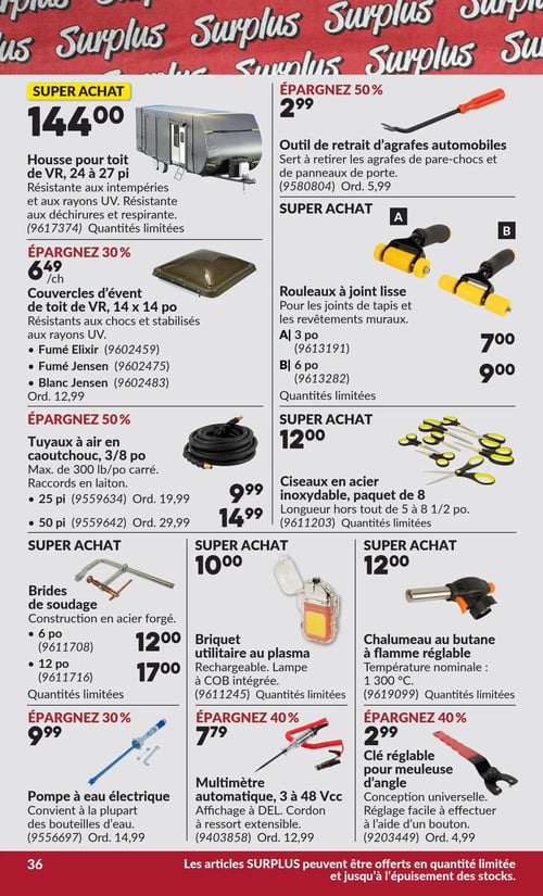 Circulaire Princess Auto - Page 43