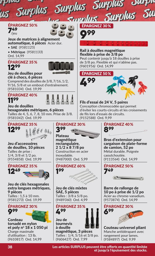 Circulaire Princess Auto - Page 45