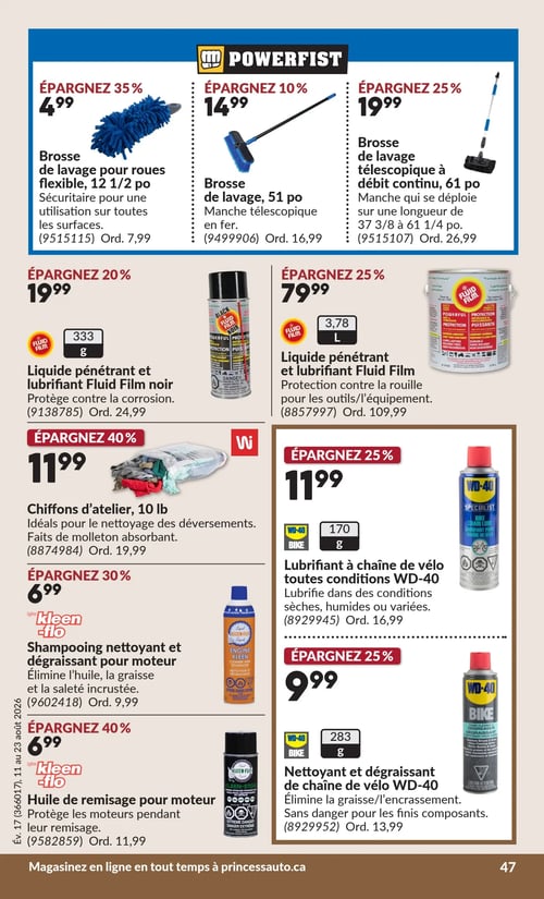 Circulaire Princess Auto - Page 54