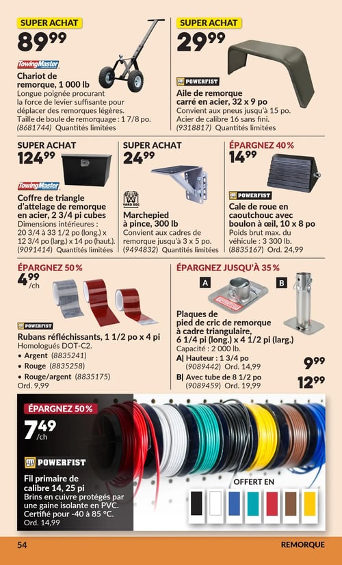 Circulaire Princess Auto - Page 61