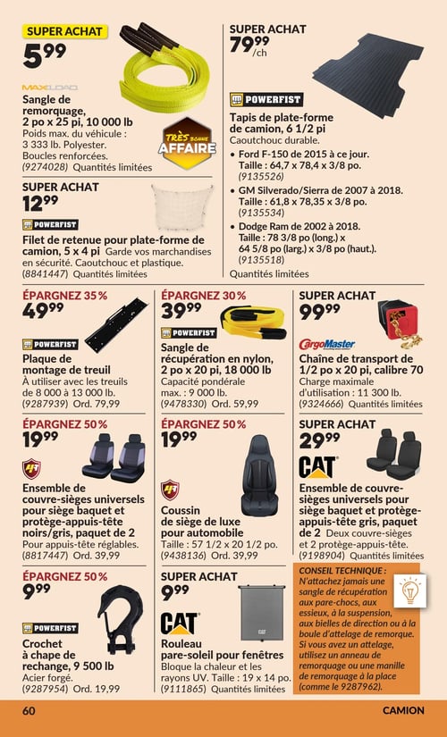 Circulaire Princess Auto - Page 67