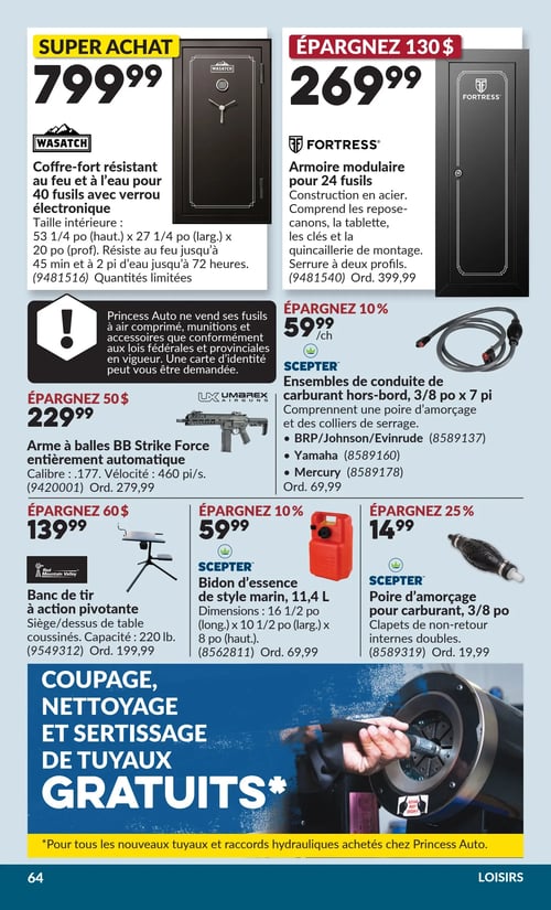 Circulaire Princess Auto - Page 71