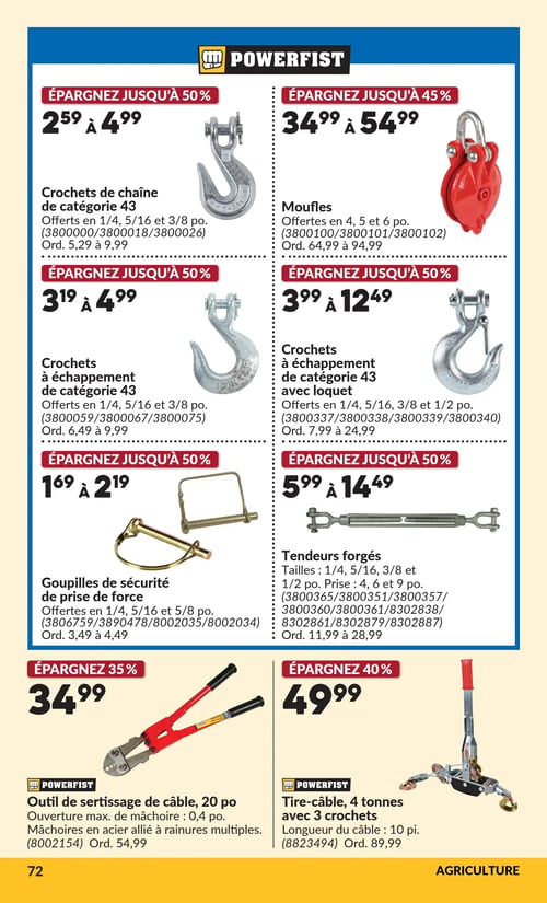 Circulaire Princess Auto - Page 79