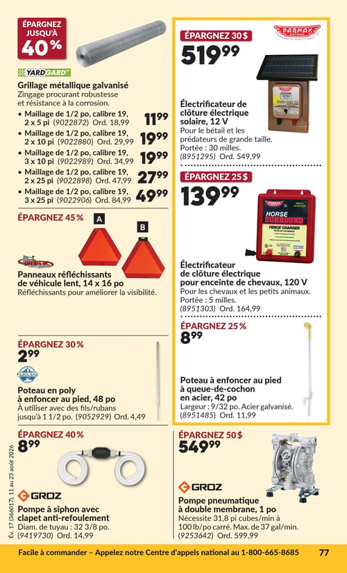 Circulaire Princess Auto - Page 84