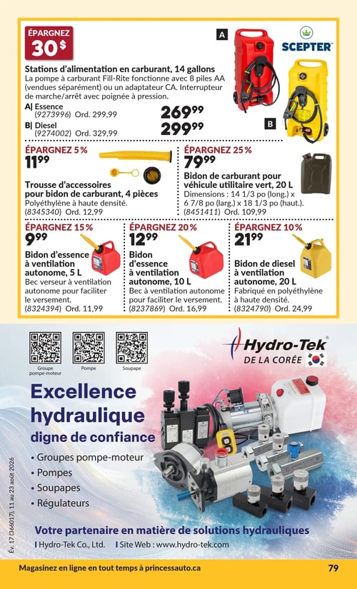 Circulaire Princess Auto - Page 86