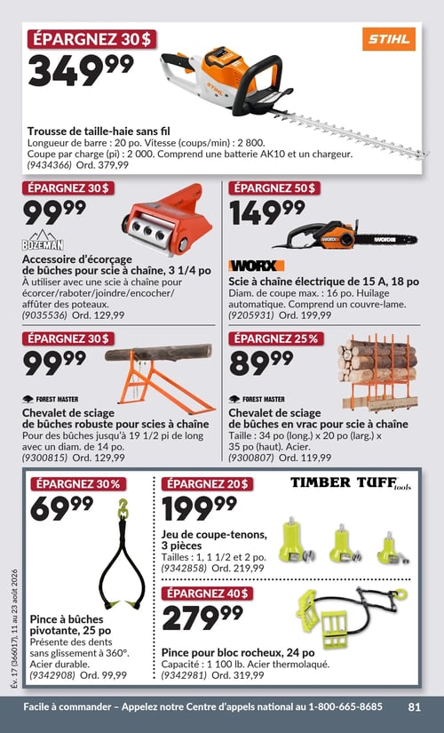Circulaire Princess Auto - Page 88