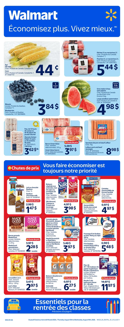 Circulaire Walmart - Page 1