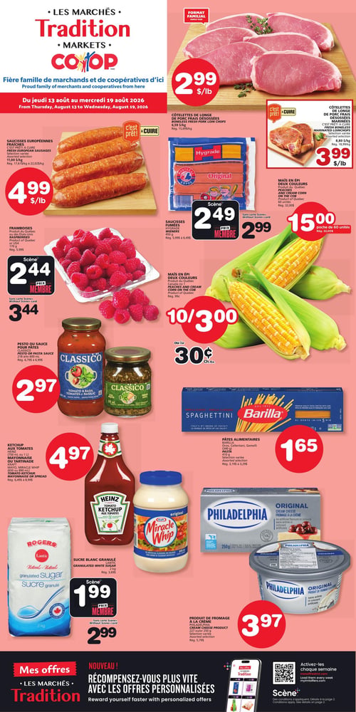 Circulaire Les Marchés Tradition - Nouveau-Brunswick - Page 1