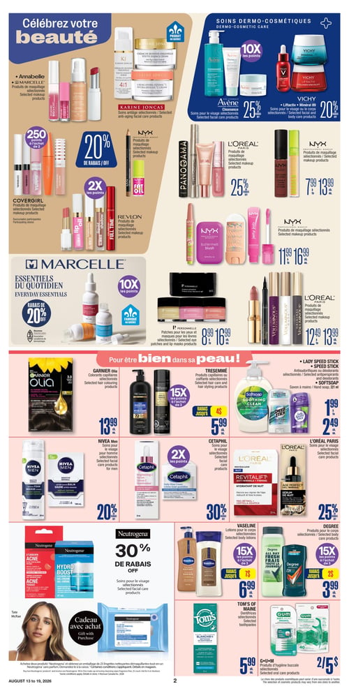 Circulaire Jean Coutu - Santé Beauté - Page 2
