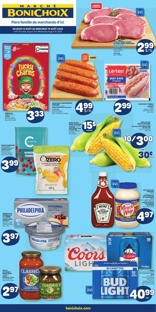 Circulaire Marché Bonichoix - Page 1