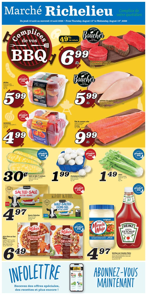 Circulaire Marché Richelieu - Page 1