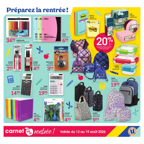 Circulaire Uniprix - Rentrée Scolaire - Page 5