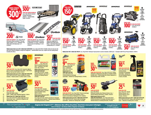 Circulaire Canadian Tire - Page 30
