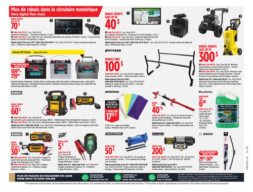 Circulaire Canadian Tire - Page 31