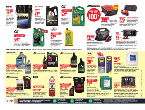 Circulaire Canadian Tire - Page 32