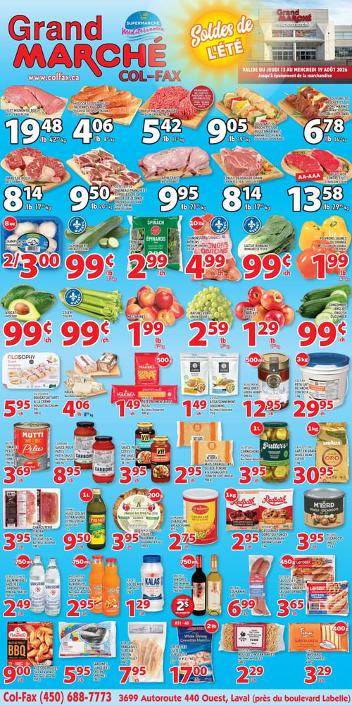 Circulaire Grand Marché Laval - Page 1