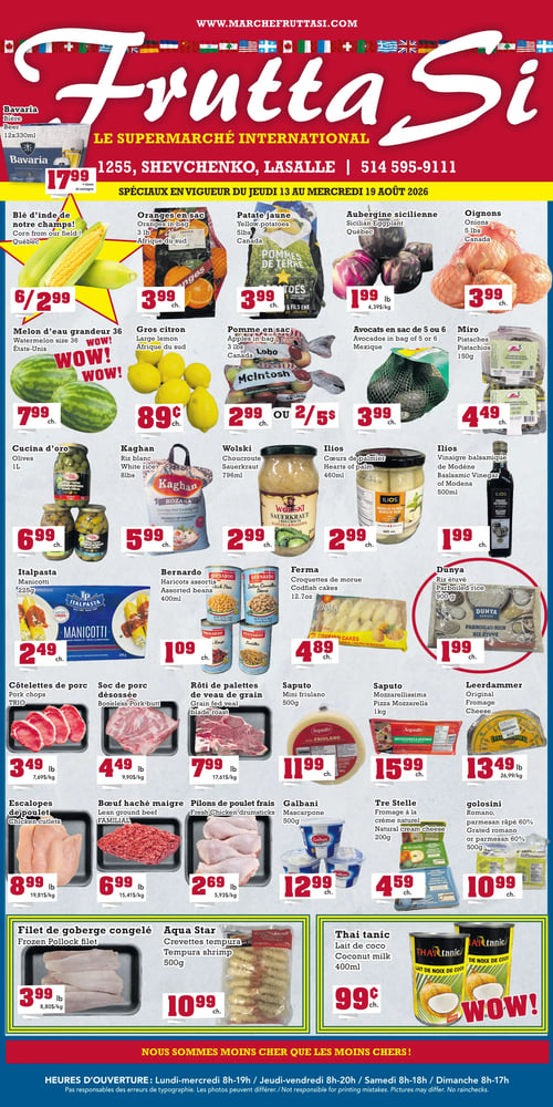 Circulaire Marché Frutta Si - Page 1