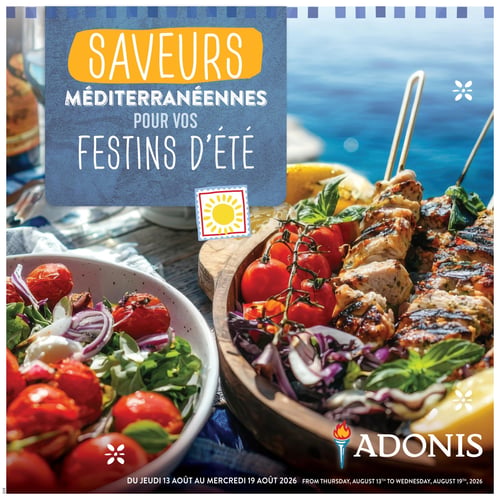 Circulaire Adonis - Saveurs de la Méditerranée - Page 1