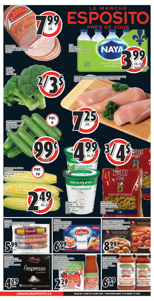Circulaire Le Marché Esposito - Page 1