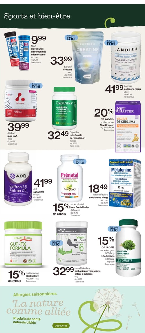 Circulaire Avril - Supermarché Santé - Page 5