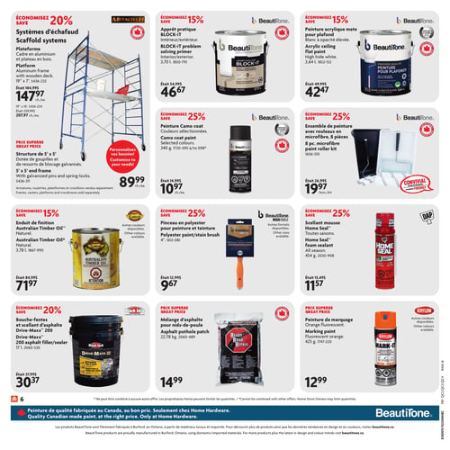 Circulaire Home Hardware - Centre de Rénovation - Page 9
