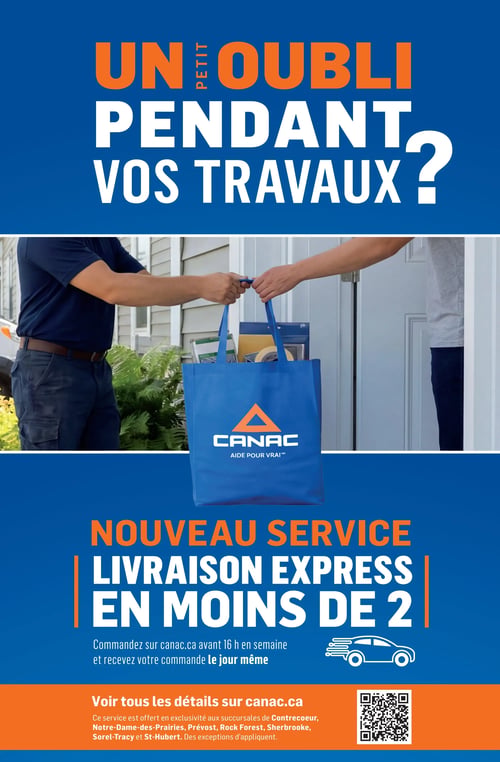 Circulaire Canac - Un Oubli pendant vos Travaux ? - Page 1