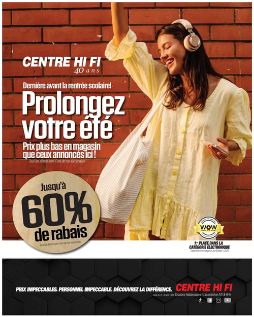 Circulaire Centre HI-FI - Page 1