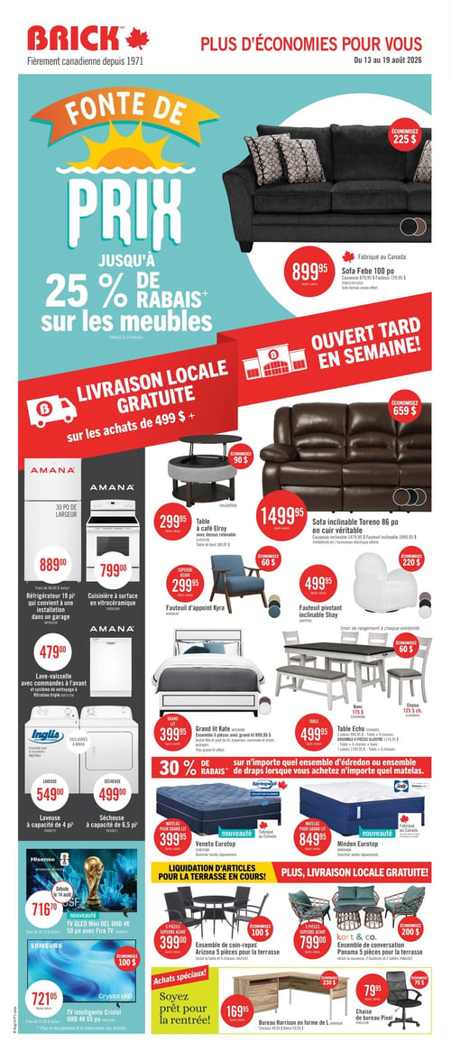 Circulaire Brick - Fonte de prix - Page 1