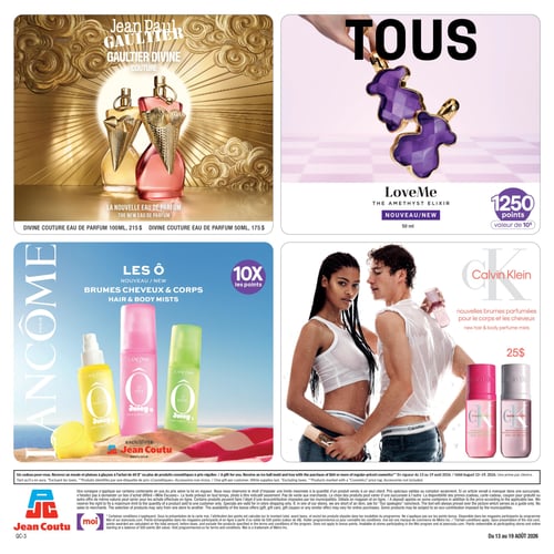 Circulaire Jean Coutu - Mes Offres Beauté - Page 6