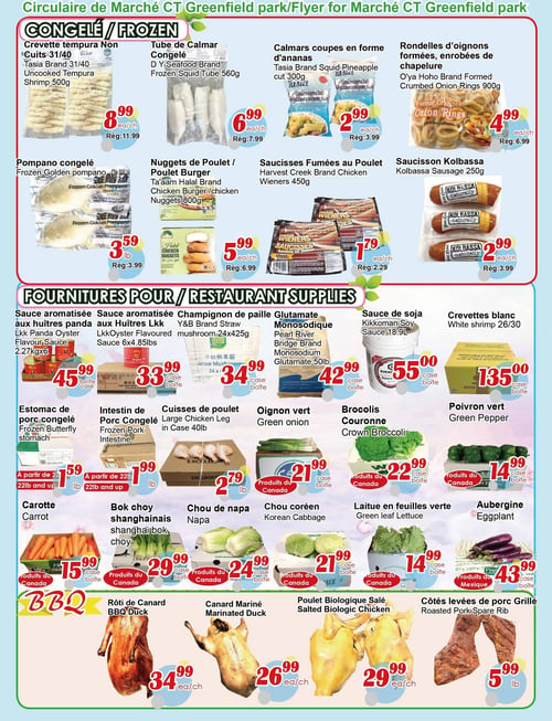 Circulaire Marché C & T - Greenfield Park - Page 1