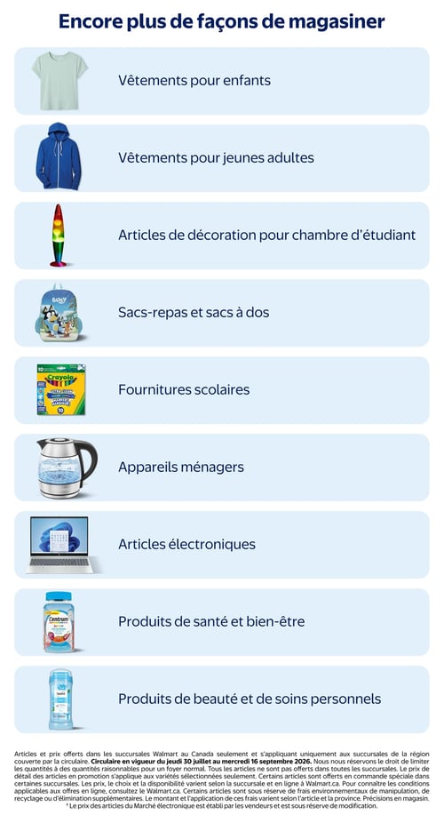 Circulaire Walmart - L'École est commencée - Page 28