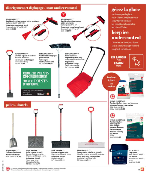 Circulaire Home Hardware - Automne et Hiver - Page 9