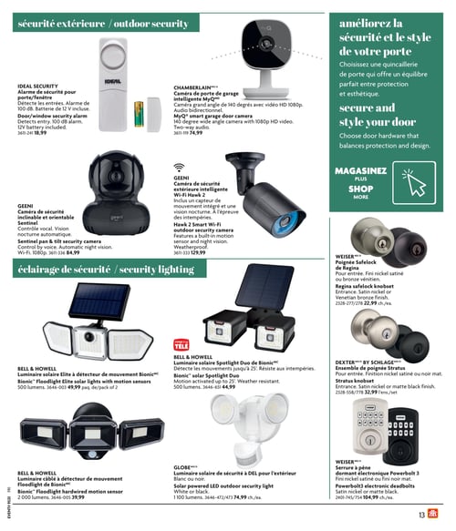 Circulaire Home Hardware - Automne et Hiver - Page 13