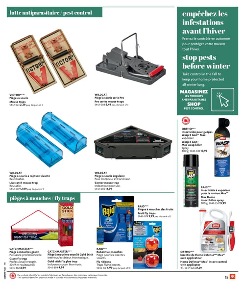 Circulaire Home Hardware - Automne et Hiver - Page 15