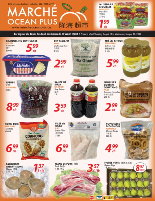 Circulaire Marché Ocean Plus - Page 1