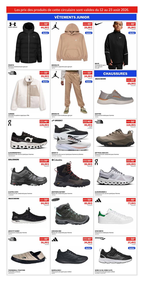 Circulaire Sports Experts - Grande Ouverture Carrefour Laval - Page 3