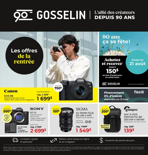 Circulaire Gosselin Photo - Page 1