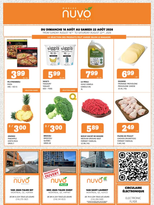 Circulaire Marché Nuvo - Page 1