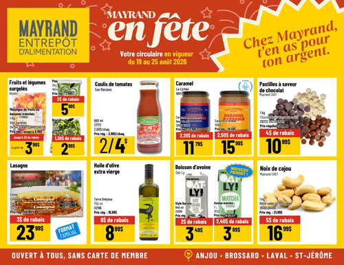 Circulaire Mayrand Entrepôt D'alimentation - Page 4