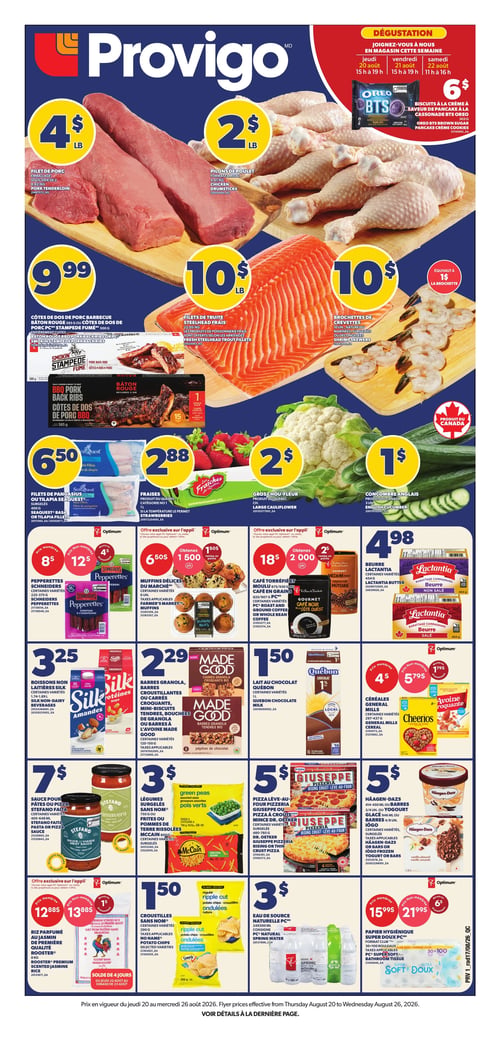 Circulaire Provigo - Page 1