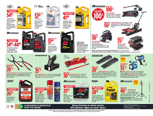 Circulaire Canadian Tire - Page 30