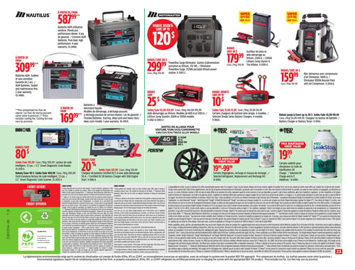 Circulaire Canadian Tire - Page 31