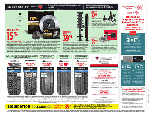 Circulaire Canadian Tire - Page 32