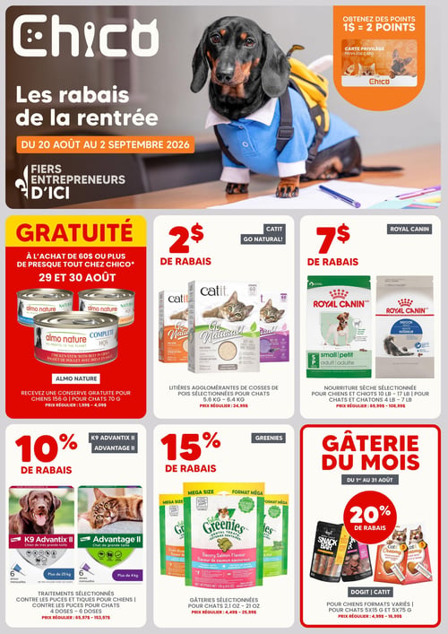 Circulaire Chico Boutique d'Animaux - Page 1