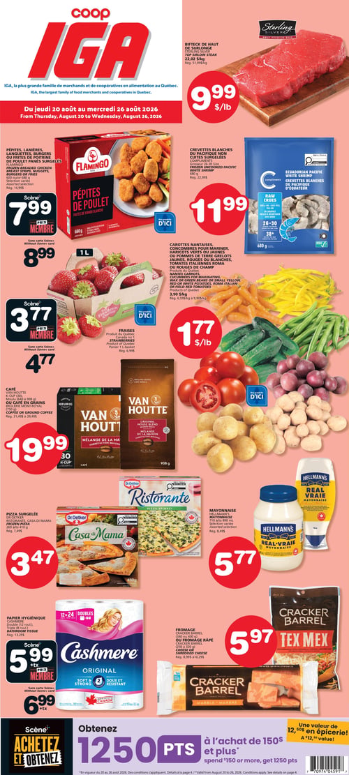 Circulaire IGA Coop - Îles de la Madeleine - Page 1