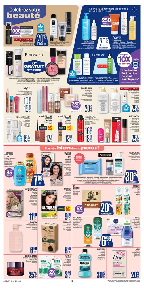Circulaire Jean Coutu - Santé Beauté - Page 2