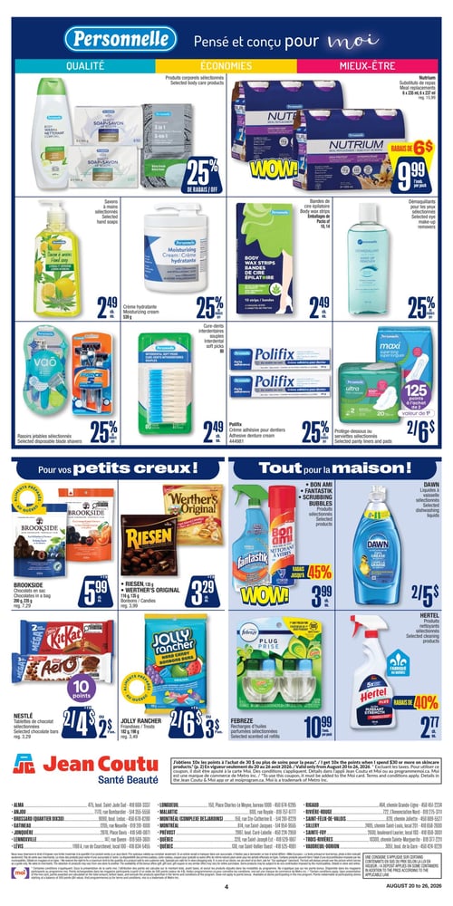 Circulaire Jean Coutu - Santé Beauté - Page 4